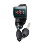 E-bike Thumb Throttle with LCD Display & On-Off Key – Universal Electric Bike Accelerator
