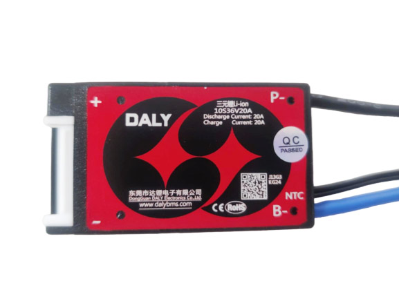 36V 10S 20A DALY Waterproof BMS for 18650 Lithium-ion Battery Pack